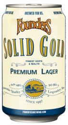 Founders - Solid Gold Premium Lager (15 pack 12oz cans) (15 pack 12oz cans)