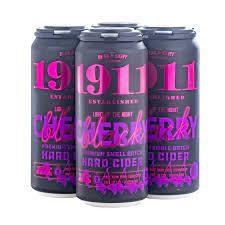 1911 Established - Black Cherry Hard Cider (16oz can) (16oz can)