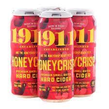 1911 Established - Honeycrisp Hard Cider (4 pack 16oz cans) (4 pack 16oz cans)