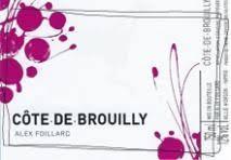 Alex Foillard - Cote de Brouilly 2018
