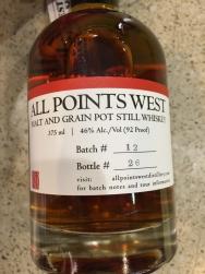 All Points West - Malt and Grain Pot Still Whiskey Batch 12 (375ml) (375ml)