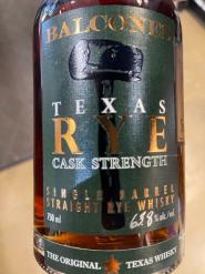 Balcones - Texas Rye Cask Strength  Little Family Selection (750ml) (750ml)