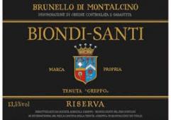 Biondi-Santi - Brunello di Montalcino Il Greppo Riserva 2015