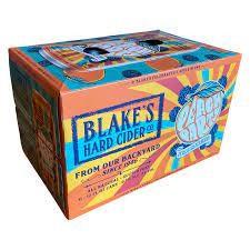 Blake's Hard Cider - Peach & Blackberry (6 pack 12oz cans) (6 pack 12oz cans)