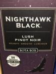 Bota Box - Nighthawk Black Pinot Noir 0