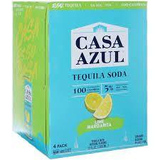 Casa Azul - Lime Margarita (4 pack 12oz cans) (4 pack 12oz cans)