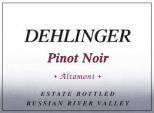 Dehlinger - Altamont Pinot Noir 2018