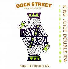 Dock Street - King Juice Double IPA (4 pack 16oz cans) (4 pack 16oz cans)