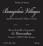 Georges Descombes - Beaujolais Villages 2020