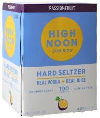 High Noon - Passionfruit Vodka & Soda (4 pack 12oz cans) (4 pack 12oz cans)