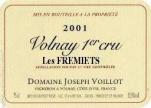 Joseph Voillot - Volnay Les Fremiets 2020