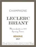 Leclerc-Briant - Brut Champagne Cuve de Rserve