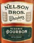 Nelson Bros - Reserve Bourbon (750)