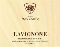 Pico Maccario - Barbera d'Asti Lavignone 2021