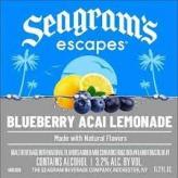 Seagram's Escapes - Blueberry Acai Lemonade (445)
