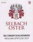 Selbach-Oster - Riesling Sp�tlese Zeltinger Sonnenuhr 2020