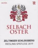 Selbach-Oster - Riesling Sptlese Zeltinger Sonnenuhr 2020