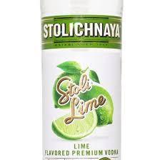 Stolichnaya - Lime Vodka (750ml) (750ml)