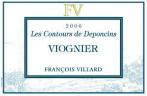 Francois Villard - Les Contours de Deponcins Viognier 2022