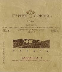 Giuseppe Cortese - Barbaresco Rabaja 2019