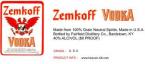 Zemkoff - Vodka 0 (1000)