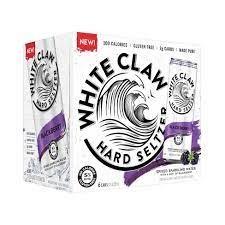 White Claw - Blackberry Hard Seltzer (6 pack 12oz cans) (6 pack 12oz cans)